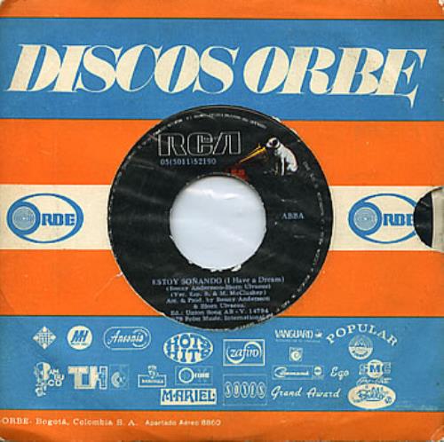 Abba Estoy Sonando 7" vinyl single (7 inch record / 45) Colombian ABB07ES298100