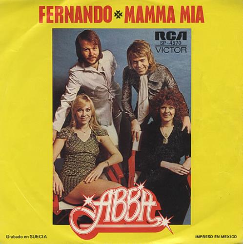 Abba Fernando 7" vinyl single (7 inch record / 45) Mexican ABB07FE112108