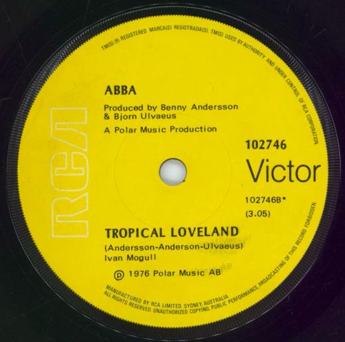 Abba Fernando 7" vinyl single (7 inch record / 45) Australian ABB07FE155543