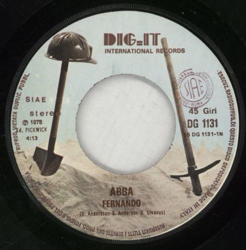 Abba Fernando 7" vinyl single (7 inch record / 45) Italian ABB07FE224598