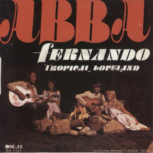 Abba Fernando 7" vinyl single (7 inch record / 45) Italian ABB07FE224598