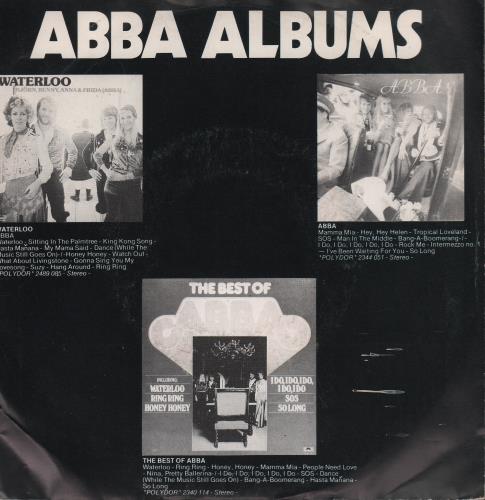 Abba Fernando 7" vinyl single (7 inch record / 45) Dutch ABB07FE652700