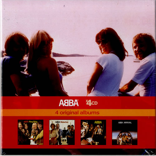 Abba Four Original Albums CD Album Box Set UK ABB4CFO617252