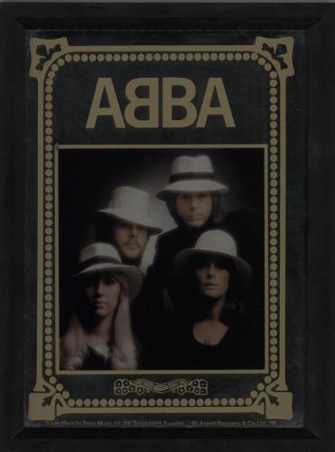 Abba Framed Picture Mirror memorabilia UK ABBMMFR673180