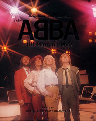 Abba Fran Abba Till Mamma Mia! book Swedish ABBBKFR214306