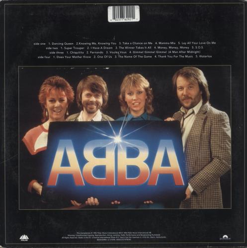 Abba Gold - 180gm Gold Vinyl - EX 2-LP vinyl record set (Double LP Album) UK ABB2LGO878995