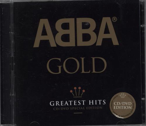 Abba Gold - Greatest Hits 2-disc CD/DVD set UK ABB2DGO751093