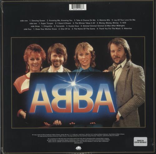 Abba Gold Greatest Hits - Picture Disc Edition + Slipmat picture disc LP (vinyl picture disc album) UK ABBPDGO856812