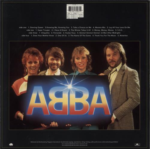 Abba Gold 2-LP vinyl record set (Double LP Album) Dutch ABB2LGO252745