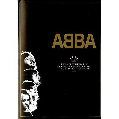 Abba Gold press book Dutch ABBPBGO410256