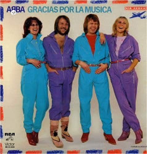 Abba Gracias Por La Musica vinyl LP album (LP record) Mexican ABBLPGR125116