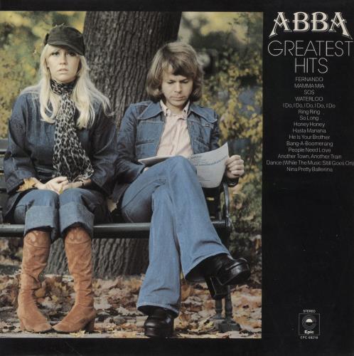 Abba Greatest Hits - 2nd vinyl LP album (LP record) UK ABBLPGR863515