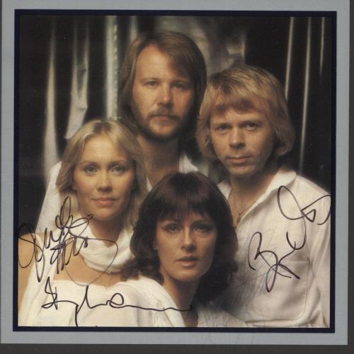 Abba Greatest Hits Vol. 2 - Fully Autographed vinyl LP album (LP record) Dutch ABBLPGR723046