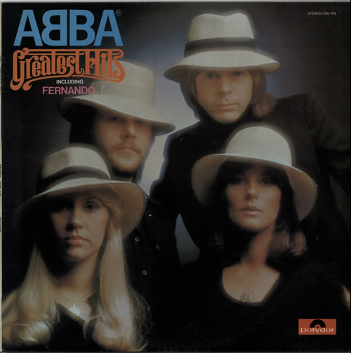 Abba Greatest Hits vinyl LP album (LP record) Swedish ABBLPGR174015