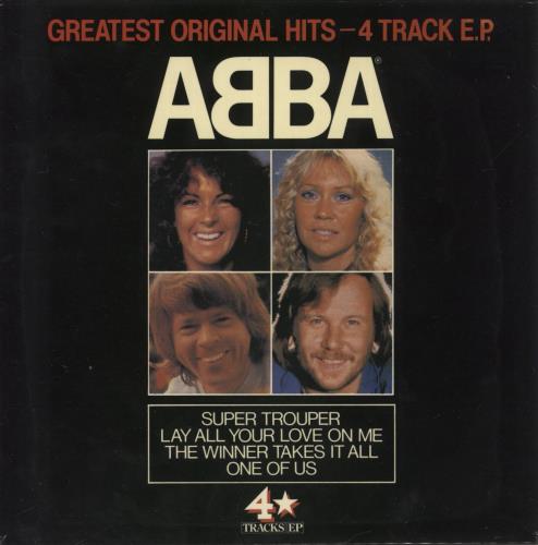 Abba Greatest Original Hits EP 7" vinyl single (7 inch record / 45) UK ABB07GR32819