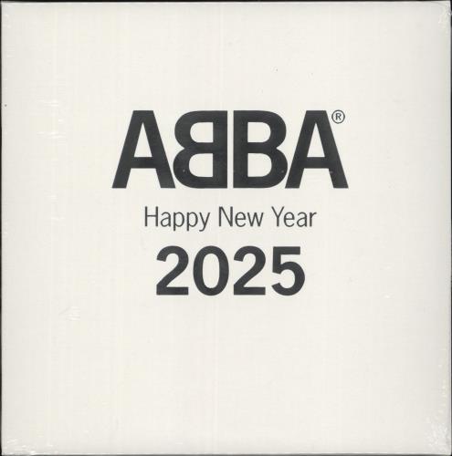 Abba Happy New Year - White Vinyl - Sealed 7" vinyl single (7 inch record / 45) UK ABB07HA881620
