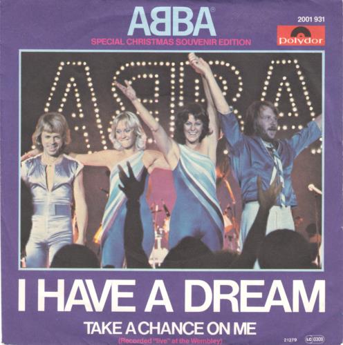 Abba I Have A Dream 7" vinyl single (7 inch record / 45) Swiss ABB07IH655535