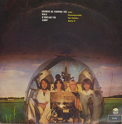 Abba Knowing Me Knowing You 7" vinyl single (7 inch record / 45) Thailand ABB07KN378637