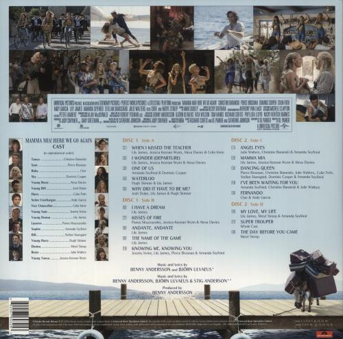 Abba Mamma Mia! Here We Go Again The Movie Soundtrack 2-LP vinyl record set (Double LP Album) UK ABB2LMA846131