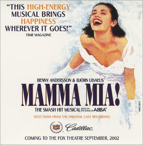 Abba Mamma Mia! 2 CD album set (Double CD) US ABB2CMA244061