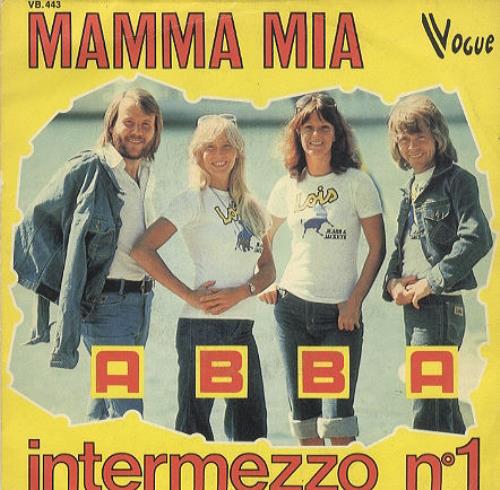 Abba Mamma Mia 7" vinyl single (7 inch record / 45) French ABB07MA443180