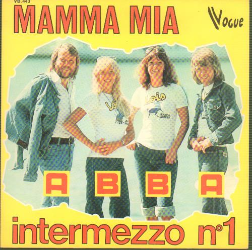 Abba Mamma Mia 7" vinyl single (7 inch record / 45) Belgian ABB07MA656748