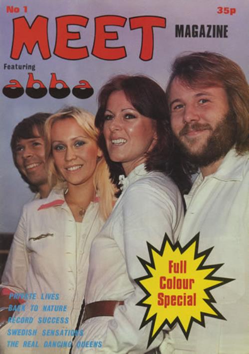 Abba Meet magazine UK ABBMAME423469