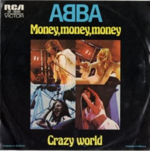 Abba Money, Money, Money 7" vinyl single (7 inch record / 45) Mexican ABB07MO102201
