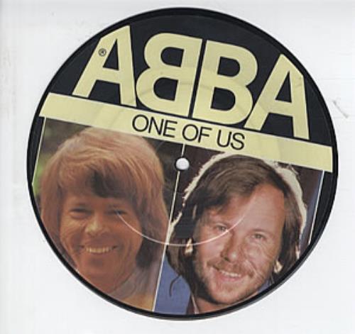 Abba One Of Us - Mispress 7" vinyl picture disc (7 inch picture disc single) UK ABB7PON324503