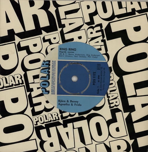 Abba Ring Ring 7" vinyl single (7 inch record / 45) Swedish ABB07RI261146