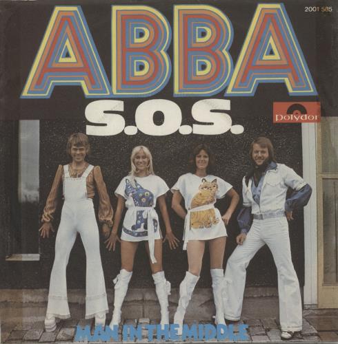 Abba S.O.S. 7" vinyl single (7 inch record / 45) German ABB07SO36945