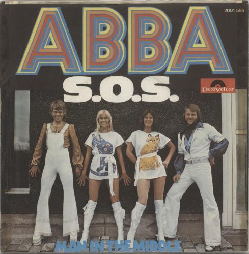 Abba S.O.S. 7" vinyl single (7 inch record / 45) German ABB07SO36945