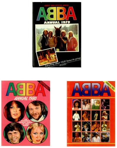 Abba Set Of Four Annuals book UK ABBBKSE447882
