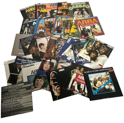 Abba Singles Collection 1972 - 1982 - EX CD Single Box Set UK ABBCXSI819922