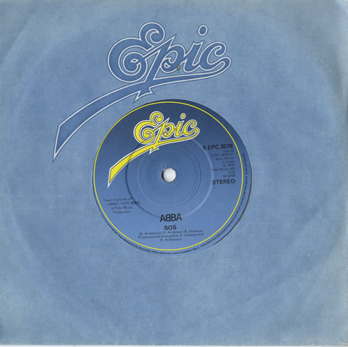 Abba SOS - 3rd - Solid 7" vinyl single (7 inch record / 45) UK ABB07SO578458