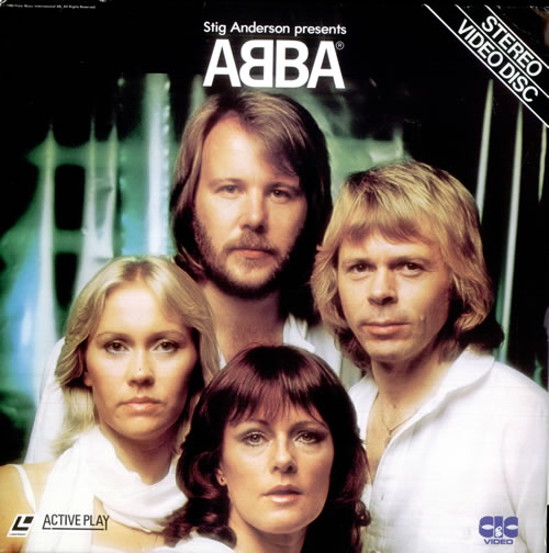 Abba Stig Anderson Presents Abba laserdisc / lazerdisc UK ABBLZST190481