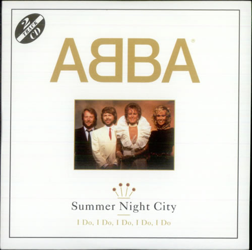 Abba Summer Night City CD single (CD5 / 5") German ABBC5SU18754