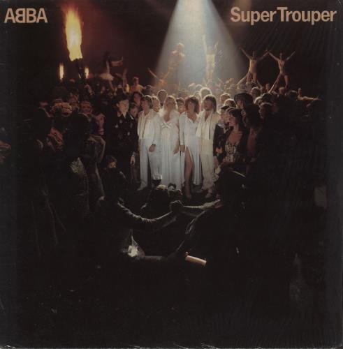 Abba Super Trouper - shrink vinyl LP album (LP record) US ABBLPSU649967