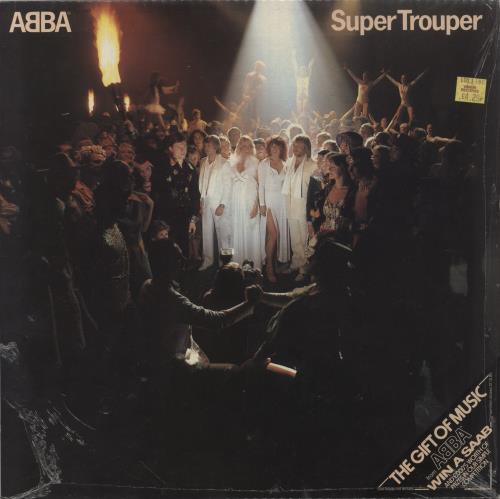 Abba Super Trouper - Win A Saab Sleeve - Shrink vinyl LP album (LP record) UK ABBLPSU863386