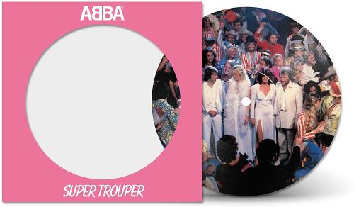 Abba Super Trouper- Sealed 7" vinyl picture disc (7 inch picture disc single) UK ABB7PSU755546