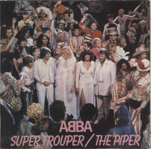 Abba Super Trouper 7" vinyl single (7 inch record / 45) Dutch ABB07SU02103