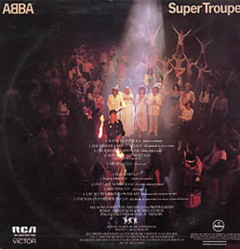 Abba Super Trouper vinyl LP album (LP record) Colombian ABBLPSU264188