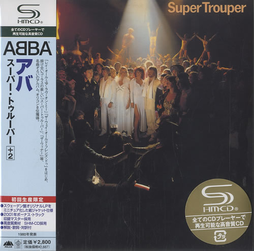 Abba Super Trouper SHM CD Japanese ABBHMSU455109