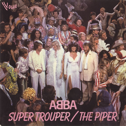 Abba Super Trouper 7" vinyl single (7 inch record / 45) French ABB07SU562810