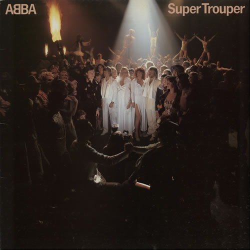 Abba Super Trouper vinyl LP album (LP record) Swedish ABBLPSU578181