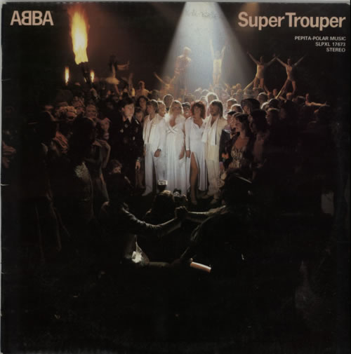 Abba Super Trouper vinyl LP album (LP record) Hungarian ABBLPSU613482