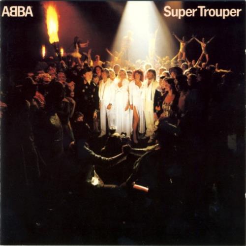 Abba Super Trouper CD album (CDLP) German ABBCDSU652986