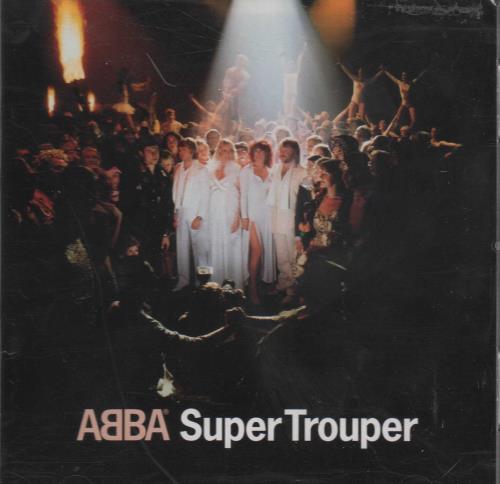 Abba Super Trouper CD album (CDLP) German ABBCDSU652987