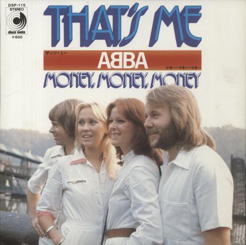 Abba That's Me 7" vinyl single (7 inch record / 45) Japanese ABB07TH78951