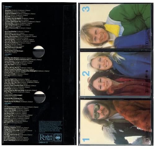 Abba The Best Of Abba - Cassette Box Cassette Box UK ABBXCTH43378